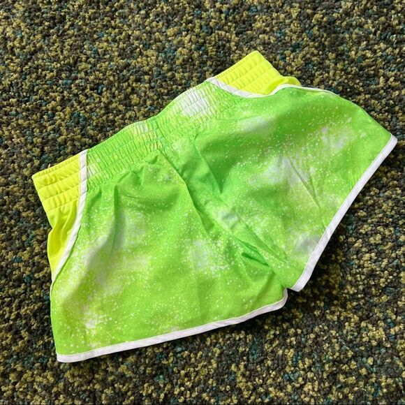 Nike Highlighter Green Running Shorts S - Picture 4 of 4